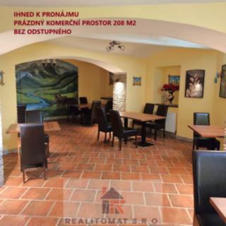 Pronájem obchodu 208 m² Praha