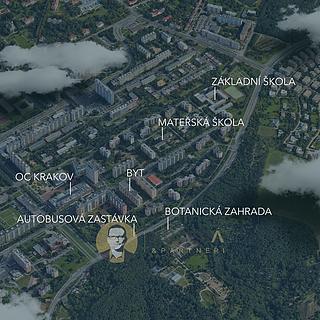 Prodej bytu 2+kk 46 m² Praha Troja, Hnězdenská