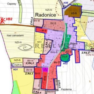 Prodej stavební parcely 1 160 m² Dolní Bukovsko Radonice
