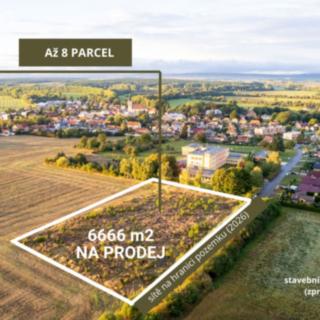 Prodej stavební parcely 6 666 m² Smidary
