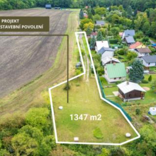 Prodej stavební parcely 1 347 m² Konárovice
