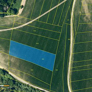 Prodej zemědělské půdy 2 507 m² Kudlovice