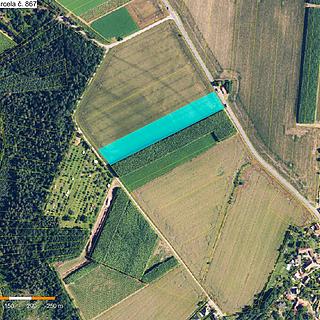 Prodej zemědělské půdy 4344 m² Vícov