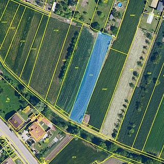 Prodej stavební parcely 1 461 m² Břežany