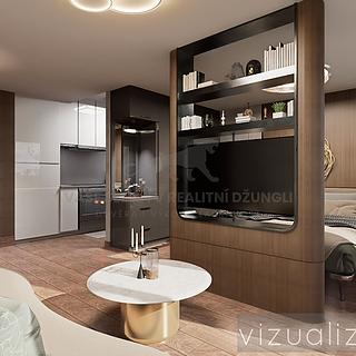 Prodej bytu 1+kk a garsoniéry 41 m² Praha Dolní Měcholupy, Honzíkova
