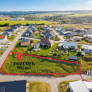 Prodej stavební parcely 992 m² Luka nad Jihlavou, Za Dvorem
