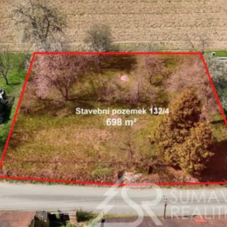 Prodej stavební parcely 981 m² Dobršín