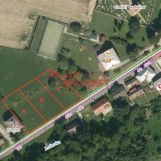 Prodej stavební parcely 1 150 m² Lužany