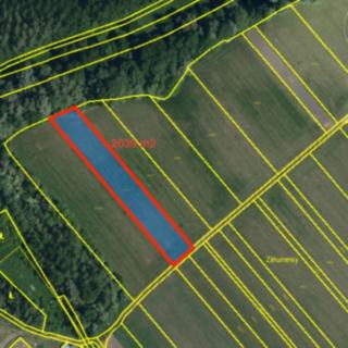 Prodej zemědělské půdy 2 639 m² Brod nad Dyjí