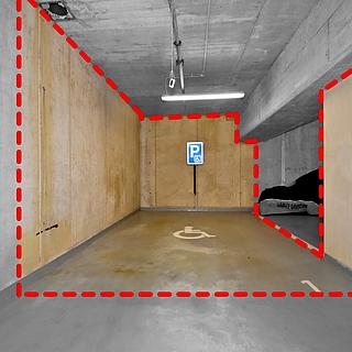 Prodej parkovacího místa 30 m² Praha Liboc, Libocká