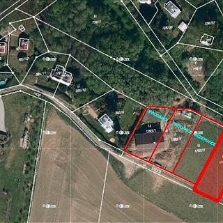Prodej stavební parcely 861 m&sup2; Čechočovice