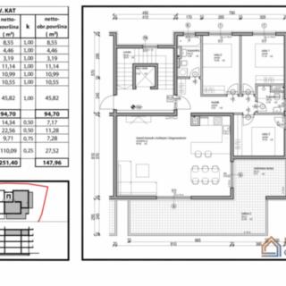 Prodej bytu 3+kk, 154m²