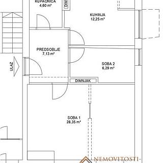 Prodej bytu 1+kk, garsoniery, 58m²