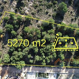 Prodej stavební parcely 5 270 m² v Chorvatsku