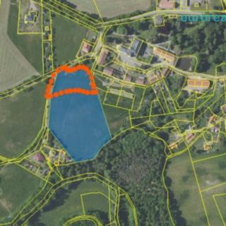 Prodej stavební parcely 4 058 m² Vojkov