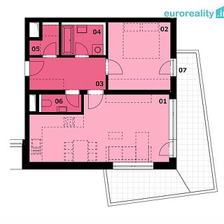Prodej bytu 2+kk 3 184 m² Karlovy Vary Rybáře, Sedlecká