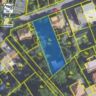 Prodej stavební parcely 713 m² Praha