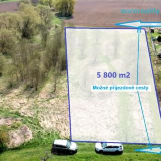 Prodej stavební parcely 5 800 m²