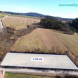 Prodej stavební parcely 1125 m&sup2; Bílsko