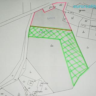 Prodej stavební parcely 5094 m² Vojkov