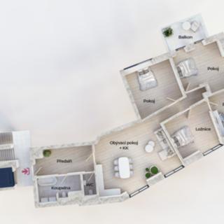 Prodej bytu 5+kk 130 m² Praha Suchdol, U hotelu