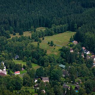 Prodej stavební parcely 1 060 m² Kryštofovy Hamry