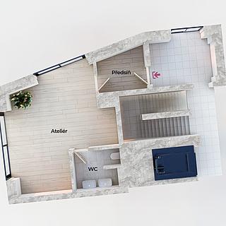 Prodej obchodu 41 m² Praha Suchdol, U hotelu