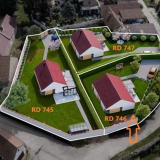 Prodej stavební parcely 616 m² Sedlice Holušice
