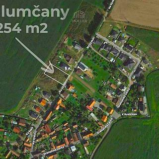 Prodej stavební parcely 1254 m² Chlumčany