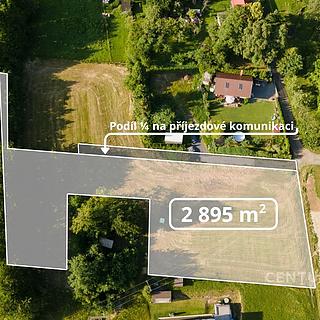 Prodej stavební parcely 2895 m² Tichá