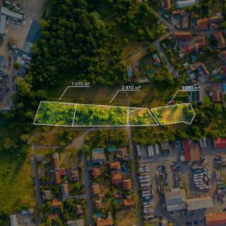 Prodej stavební parcely 4 973 m² Praha