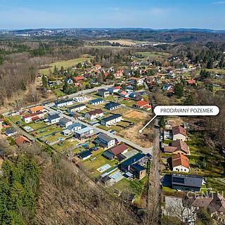 Prodej stavební parcely 1000 m&sup2; Kamenice