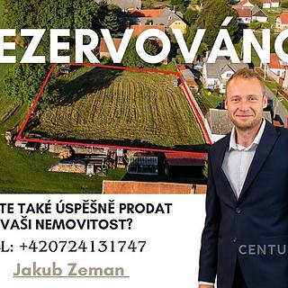 Prodej stavební parcely 2 024 m² Vodice Malešín