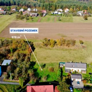 Prodej stavební parcely 978 m² Zlín