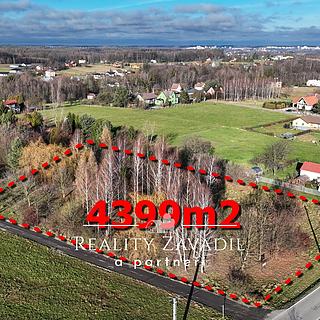 Prodej stavební parcely 4 399 m² Horní Bludovice