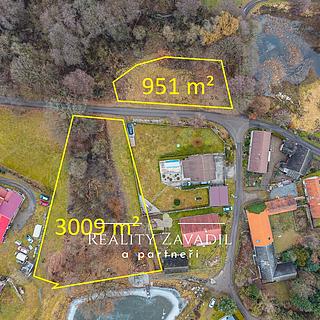 Prodej stavební parcely 951 m² Olbramovice Slavkov