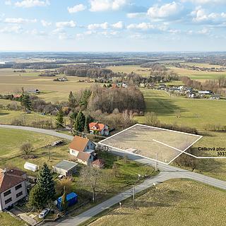 Prodej stavební parcely 3033 m&sup2; Vyšní Lhoty