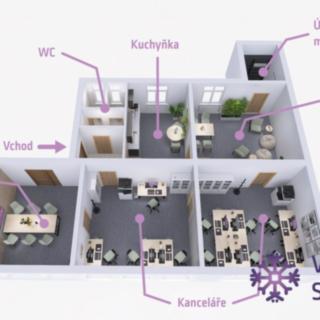 Pronájem kanceláře 100 m² Mladá Boleslav II, tř. Václava Klementa