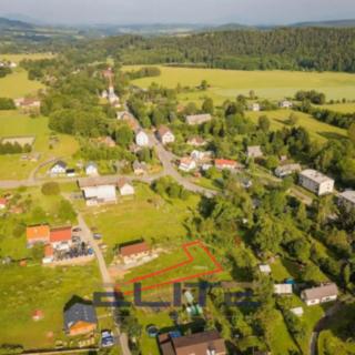 Prodej komerčního pozemku 1 098 m² Křižany