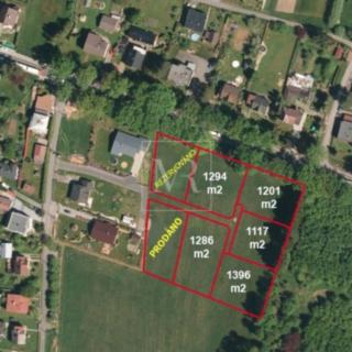 Prodej stavební parcely 1117 m² Střítež
