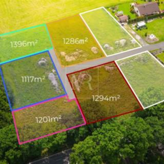 Prodej stavební parcely 1 117 m² Střítež