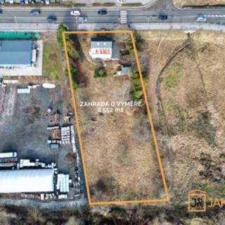 Prodej komerčního pozemku 2 552 m² Vrchlabí, Lánovská