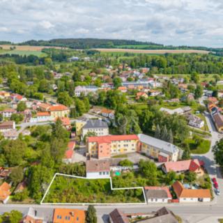Prodej stavební parcely 857 m² Černovice