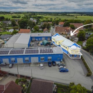 Pronájem skladu 277 m² Slapy