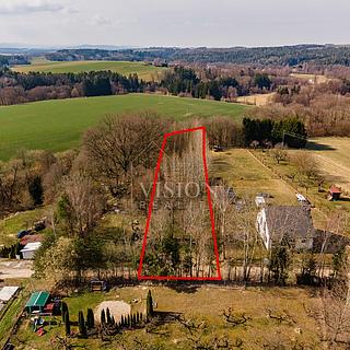 Prodej stavební parcely 1704 m&sup2; Trhové Sviny