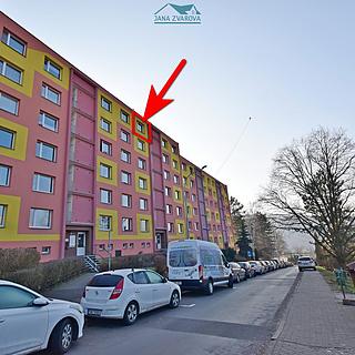 Pronájem bytu 2+1 60 m² Ústí nad Labem Střekov, Tolstého