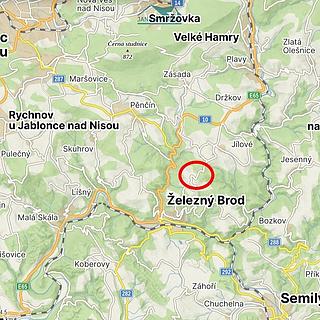 Prodej louky 7 359 m² Železný Brod Střevelná