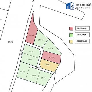 Prodej zahrady 341 m² Duchcov, U Rusputlu