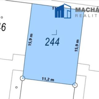 Prodej stavební parcely 179 m² Duchcov