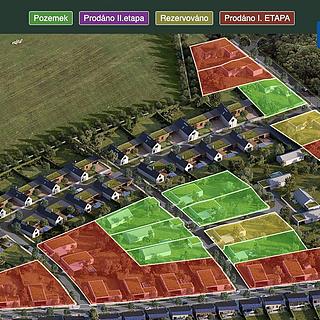 Prodej stavební parcely 899 m² Dubí Drahůnky, Švermova